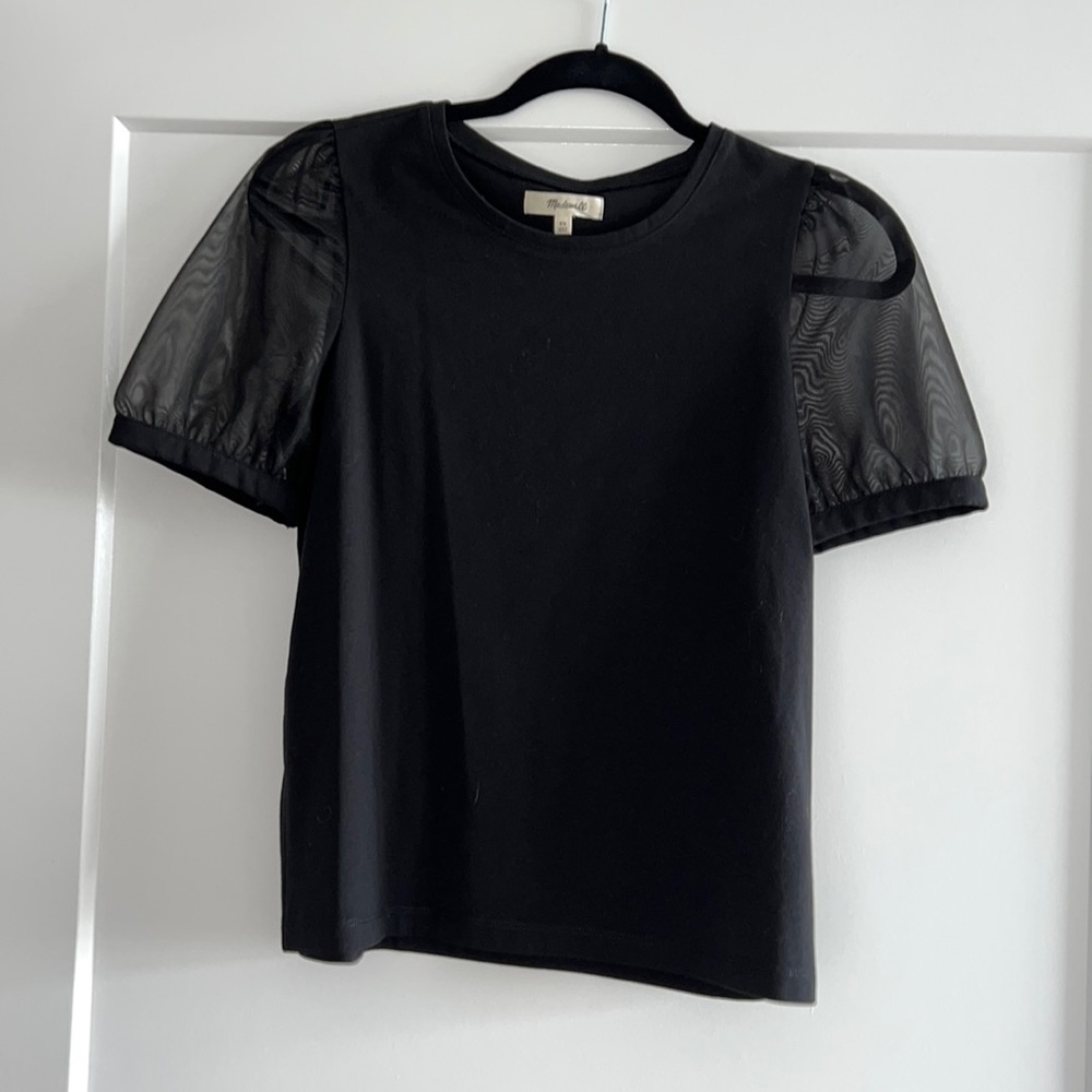 Madewell Black T-shirt top